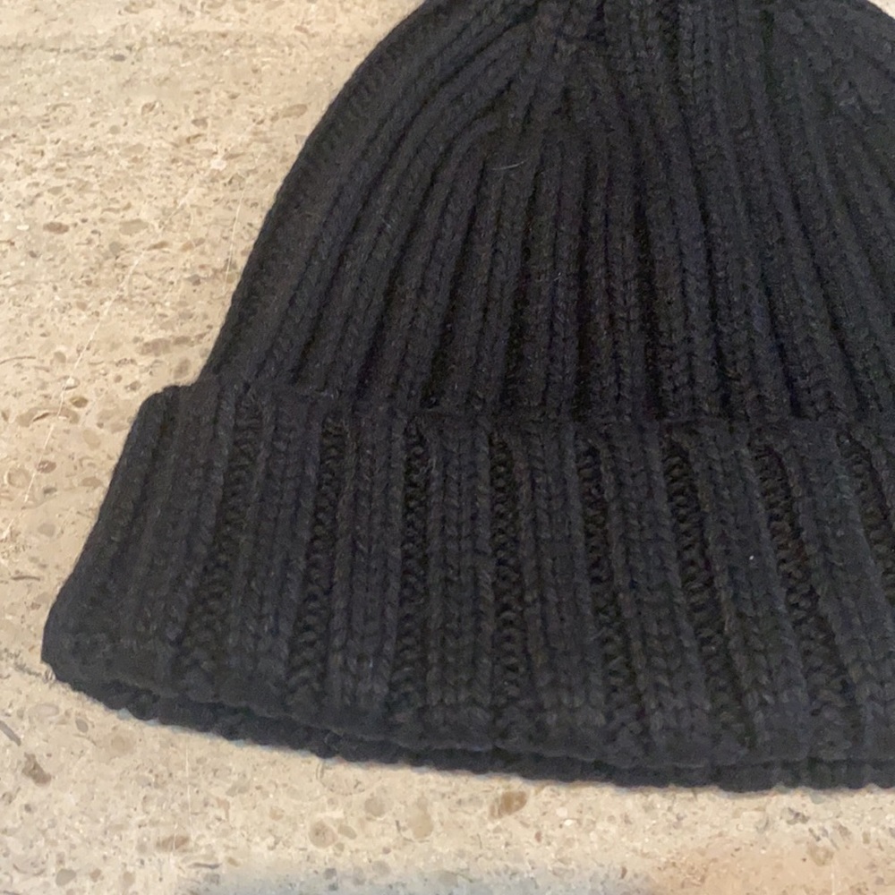 J. Crew Ribbed Pom Pom Beanie - Picture 3 of 3